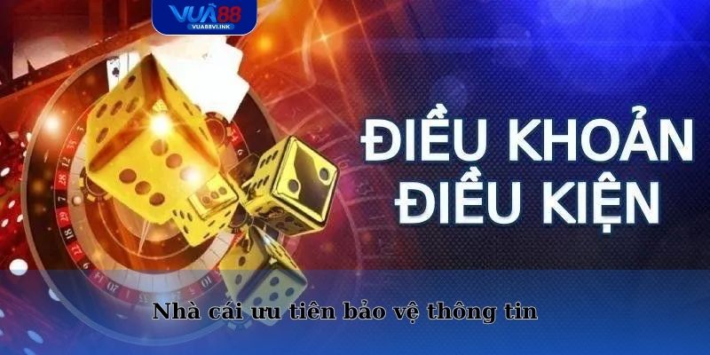 Nhà cái ưu tiên quan tâm bảo vệ thông tin người dùng